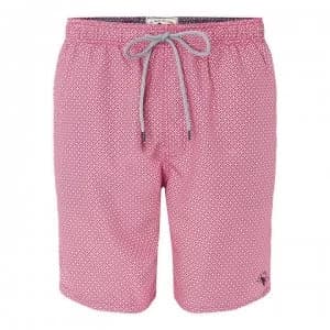 Ted Baker Ted Geo Midi Swim Shorts - Pink