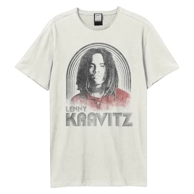 Amplified Amplified Men Mamma Said Lenny Kravitz T-Shirt in White Size: X-Small White XS Male 5063806408079