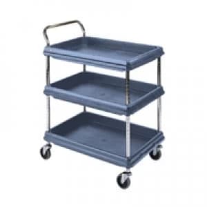 Slingsby Microban 2 Tier H1041xW832xD546mm Deep Ledge Trolley 360966