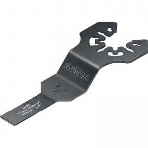 Faithfull Metal and Wood Oscillating Multi Tool Flush Cut Blade 10mm Pack of 1