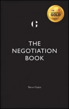 Negotiation Book 2nd Edition by Steve Gates Hardback