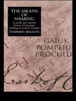 The Means of Naming by Stephen Wilson Paperback