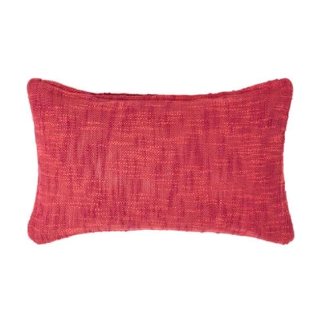 Homescapes Nirvana Cotton Orange Rectangular Cushion Cover, 30 X 50 Cm