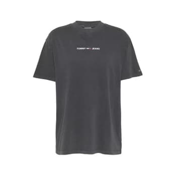Tommy Jeans Oversized Reflect T Shirt - Black