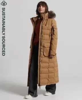 Superdry Microfibre Expedition Longline Parka Coat