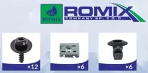 ROMIX Inner Wing Panel 91017 VW,Golf V Schragheck (1K1),TOURAN (1T1, 1T2),GOLF VI (5K1),Golf VII Schragheck (5G1, BQ1, BE1, BE2),GOLF PLUS (5M1, 521)