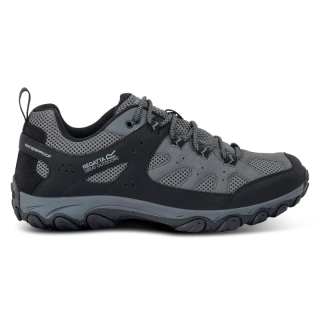 Regatta Regatta Men Edgepoint Breathable Waterproof Low Walking Shoes in Grey Size: 11 Grey 11 Male 5063516063070
