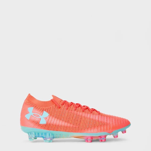 Under Armour Mens UA Shadow Elite 3 Firm Ground Football Boots Orange male 6 (40)