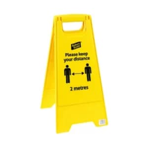 Robert Scott Social Distancing Safety Sign (Pack of 5) 104366