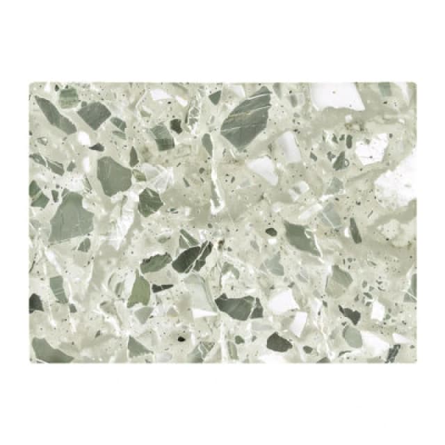 Warren Reed Designer Sage Green And White Quartz Effect Chopping Board