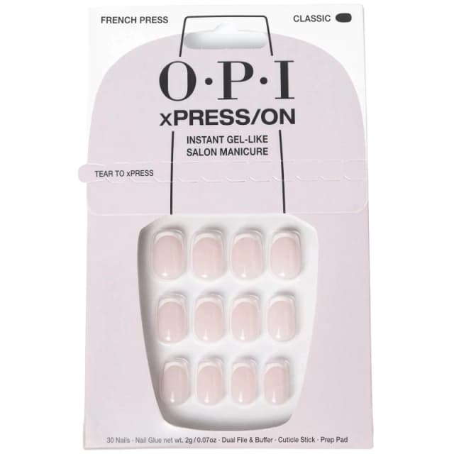 OPI xPRESS/ON - French Press Press On Nails Gel-Like Salon Manicure