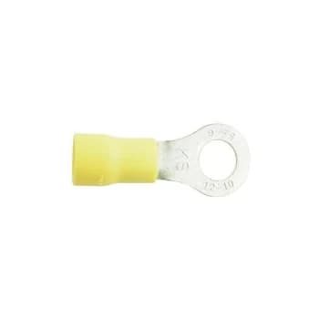 Wiring Connectors - Yellow - Ring - 6mm - Pack of 2 - PWN304 - Wot-nots