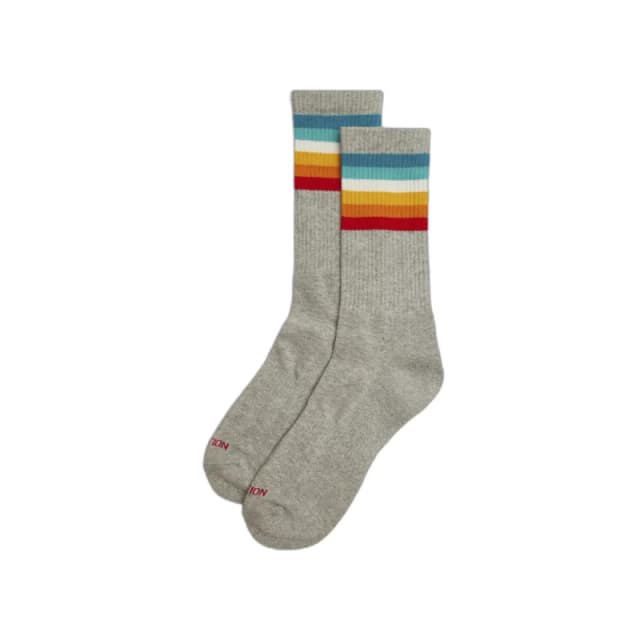 Revolution Football Socks Revolution Jaquard Crew Gris Unisex TU
