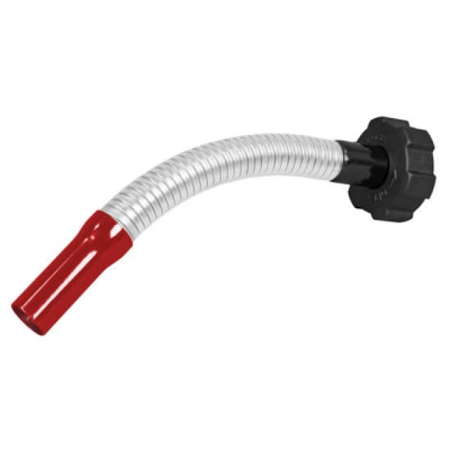 Sealey Flexible Pouring Spout for Screw Cap Jerry Cans JC1SCR Colour: Red