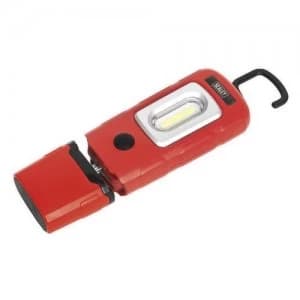 Sealey Rechargeable LED 360 Inspection Lamp - Red
