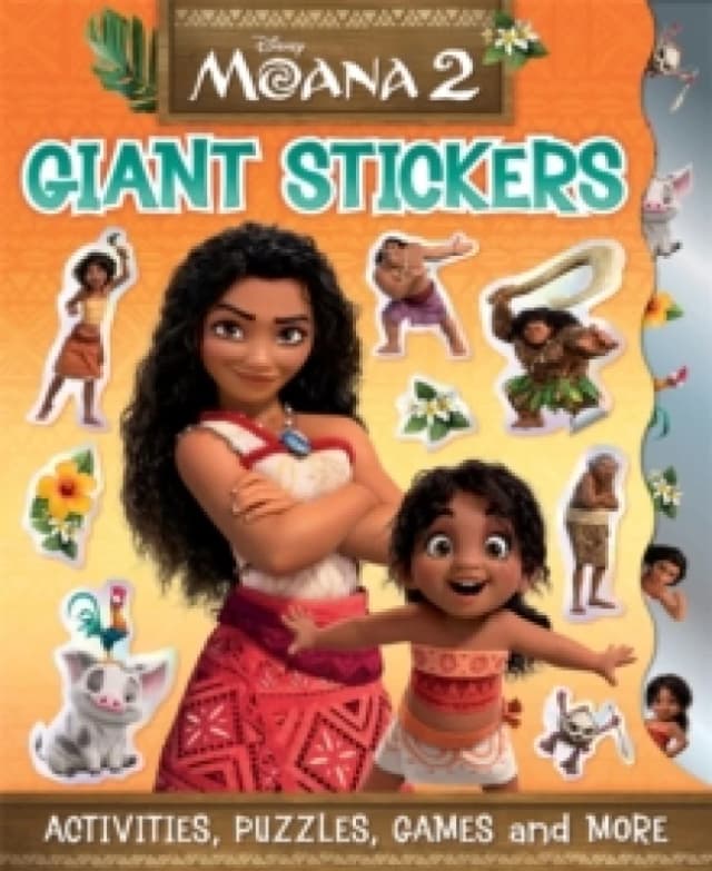Disney Moana 2: Giant Stickers Paperback / softback