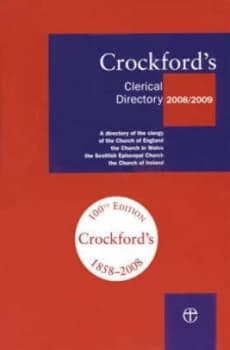 Crockfords Clerical Directory 2008/2009 by Church of England Book