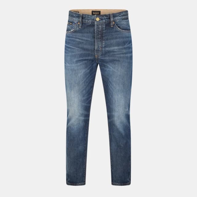 Boss Mens L Ogden Slim Fit Jeans Navy male 33W R