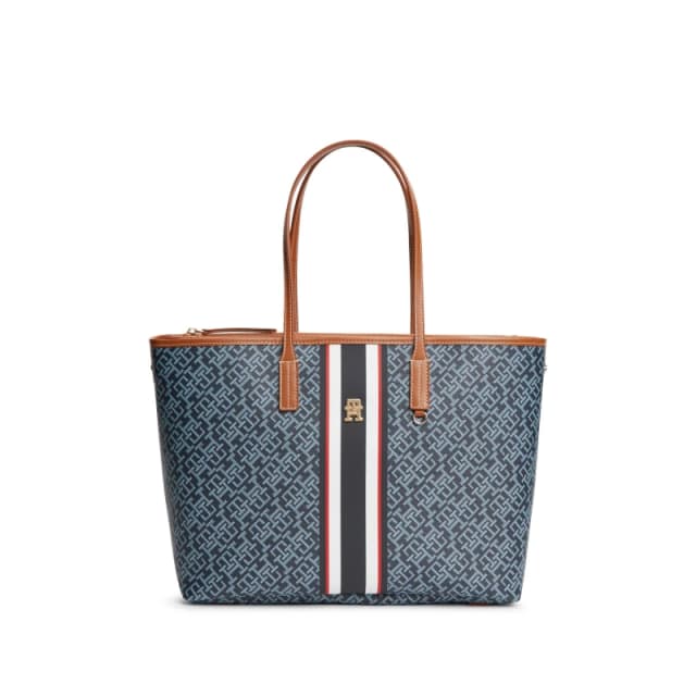 Tommy Hilfiger Tommy Monoplay Tote Ld62 Blue Mix female One Size