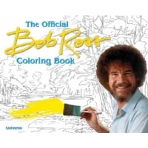 Bob Ross Coloring Book