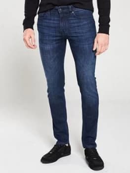 Hugo Boss Delaware Slim Fit Jeans Navy Size 32 Men