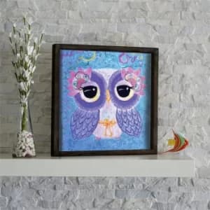 KZM664 Multicolor Decorative Framed MDF Painting