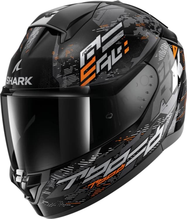 Shark Ridill 2 Molokai Helmet, black-orange, Size XL for Men