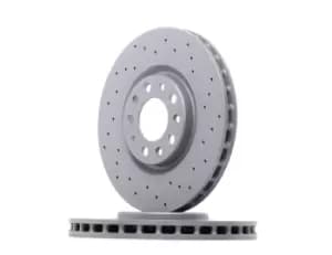 ZIMMERMANN Brake disc 110.2212.52 Brake rotor,Brake discs ALFA ROMEO,159 Sportwagon (939),GIULIETTA (940),159 (939),Brera (939_),SPIDER (939)