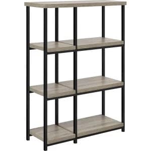 Dorel Elmwood Bookcase - Grey Oak