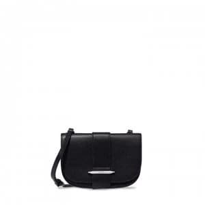 Karen Millen Manhattan Mini Crossbody Bag - BLACK001