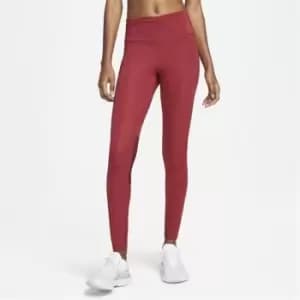 Nike Epic Fast Womens Running Tights - Red