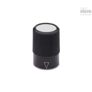 ELESA Control knurled knob-IZP.25 N-6+K