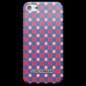 Nintendo Super Mario Checkerboard Pattern Phone Case - iPhone 5/5s - Snap Case - Gloss