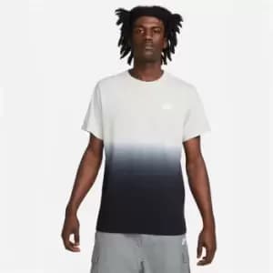 Nike Sportswear Essentials+ Mens Dip-Dyed T-Shirt - Grey