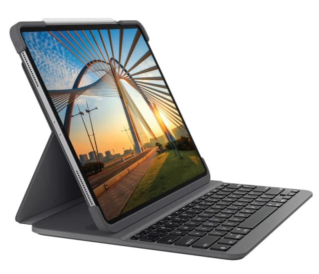 Logitech Logitech Slim Folio Pro for iPad Pro 12.9" (3rd and 4th gen) Turkish Bluetooth Graphite 920-009711