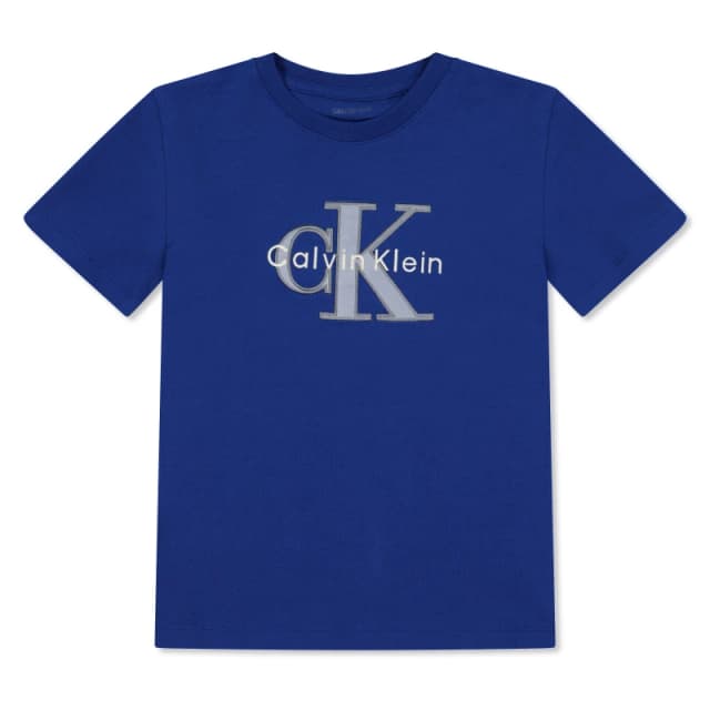 Calvin Klein Jeans Kids Mlogo T-Shirt Admiral Blue male 8Y