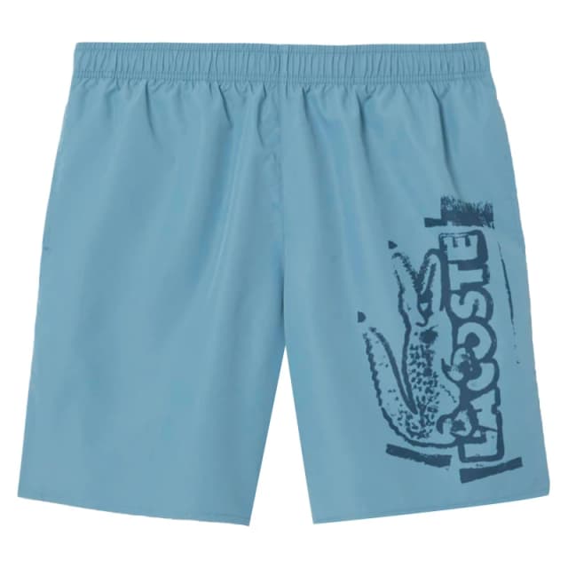 Lacoste Long Branded Swim Trunks Blue male S