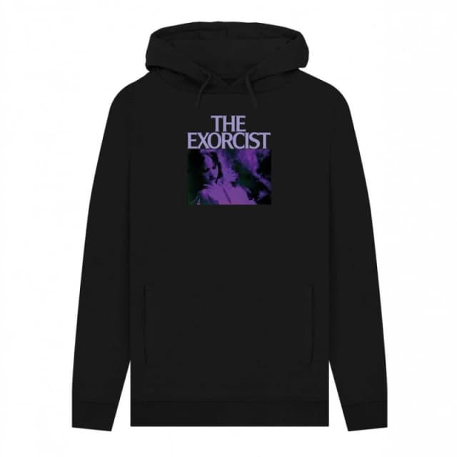 The Exorcist Mens Movie Hoodie in Black Size: Small Black Male S