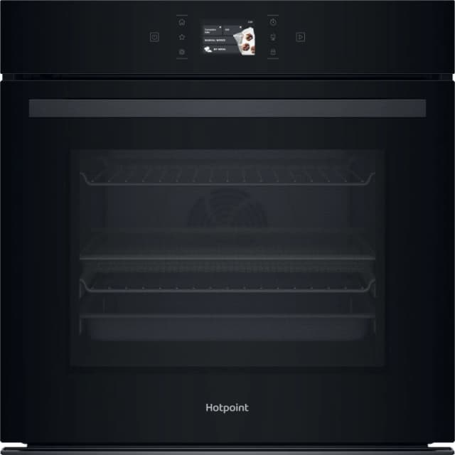 Hotpoint Class 8 HOI98PT2SBUK Built In Electric Single Oven with Pyrolytic Cleaning - Black - A+ Rated