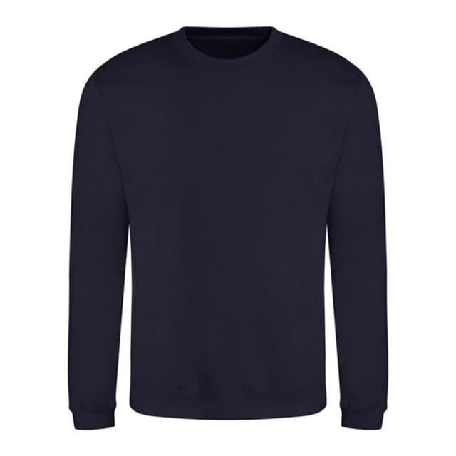 AWDis AWDis Men Soft Touch Sweatshirt in Navy Size: X-Small Navy XS Male 5063300788660