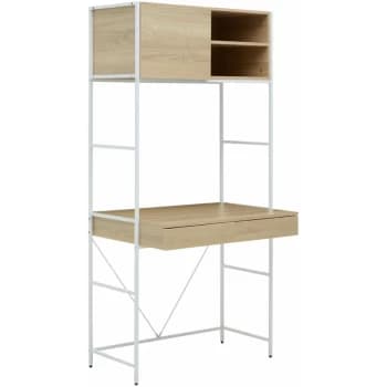 Premier Housewares - Bradbury Natural Oak Modular Desk