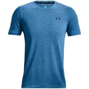 Under Armour Seamless GeoSport T Shirt - Blue