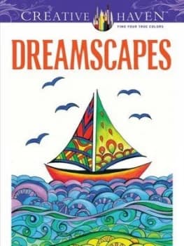 Creative Haven Dreamscapes Coloring Book by Miryam Adatto Paperback