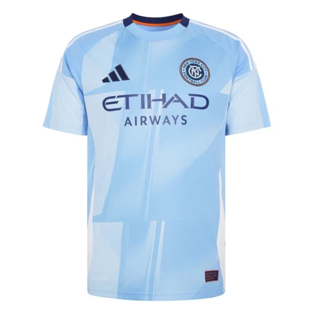 adidas New York City 25/26 Home Shirt Mens Blue/White male S