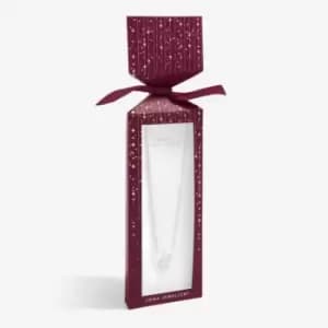 Christmas Cracker Merry Christmas Silver 46cm + 5cm Necklace 6283