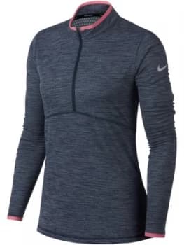 Nike Golf Dry 12 Zip Jumper Blue