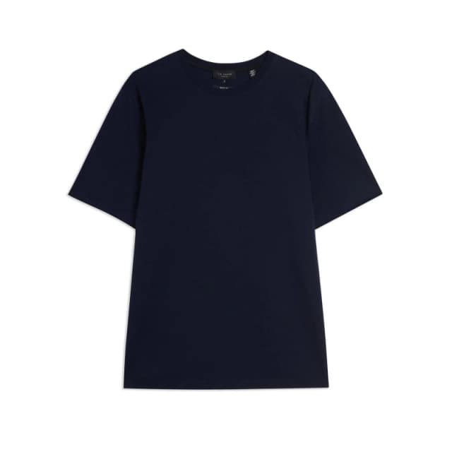 Ted Baker Tywinn Plain T-Shirt - Blue Blue S