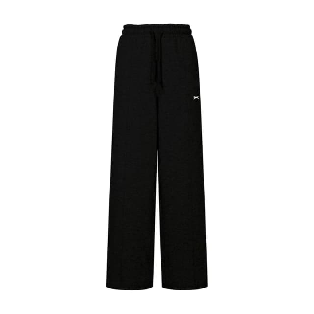 Slazenger Wide Leg Jogging Bottoms Womens - Black 6