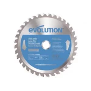 Evolution Thin Steel Cutting Circular Saw Blade 180 x 2 x 20mm x 36T