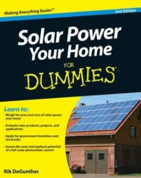Solar Power Your Home for Dummies by Rik Degunther Paperback